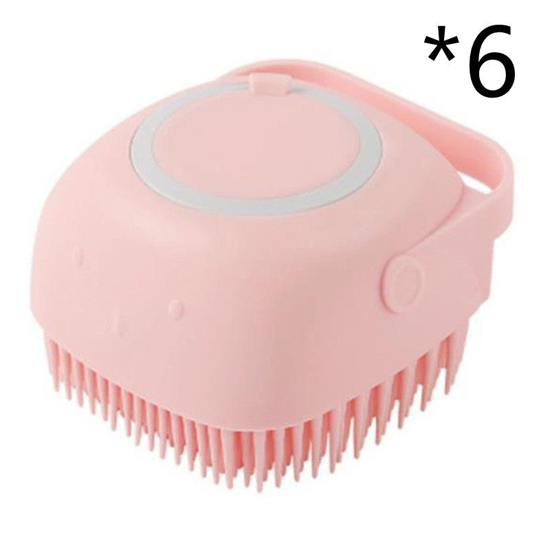 Silicone Bath Massage Comb Brush