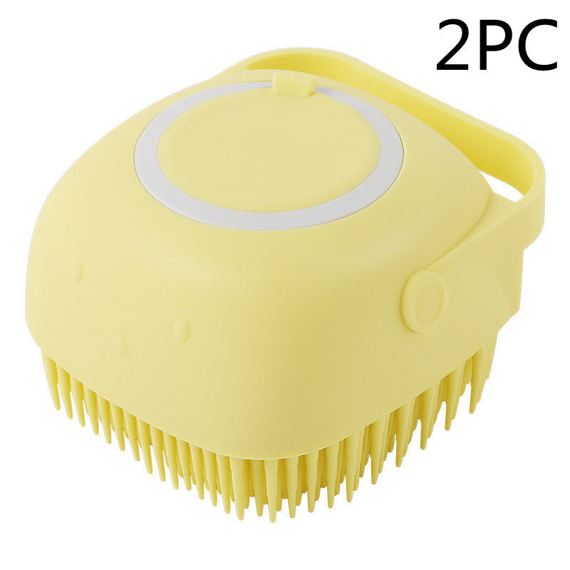Silicone Bath Massage Comb Brush