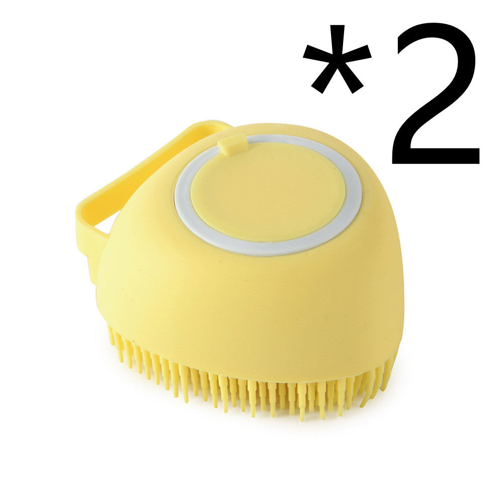 Silicone Bath Massage Comb Brush