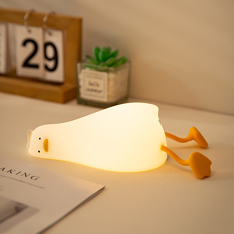 Big Face Rabbit Silicone Night Light