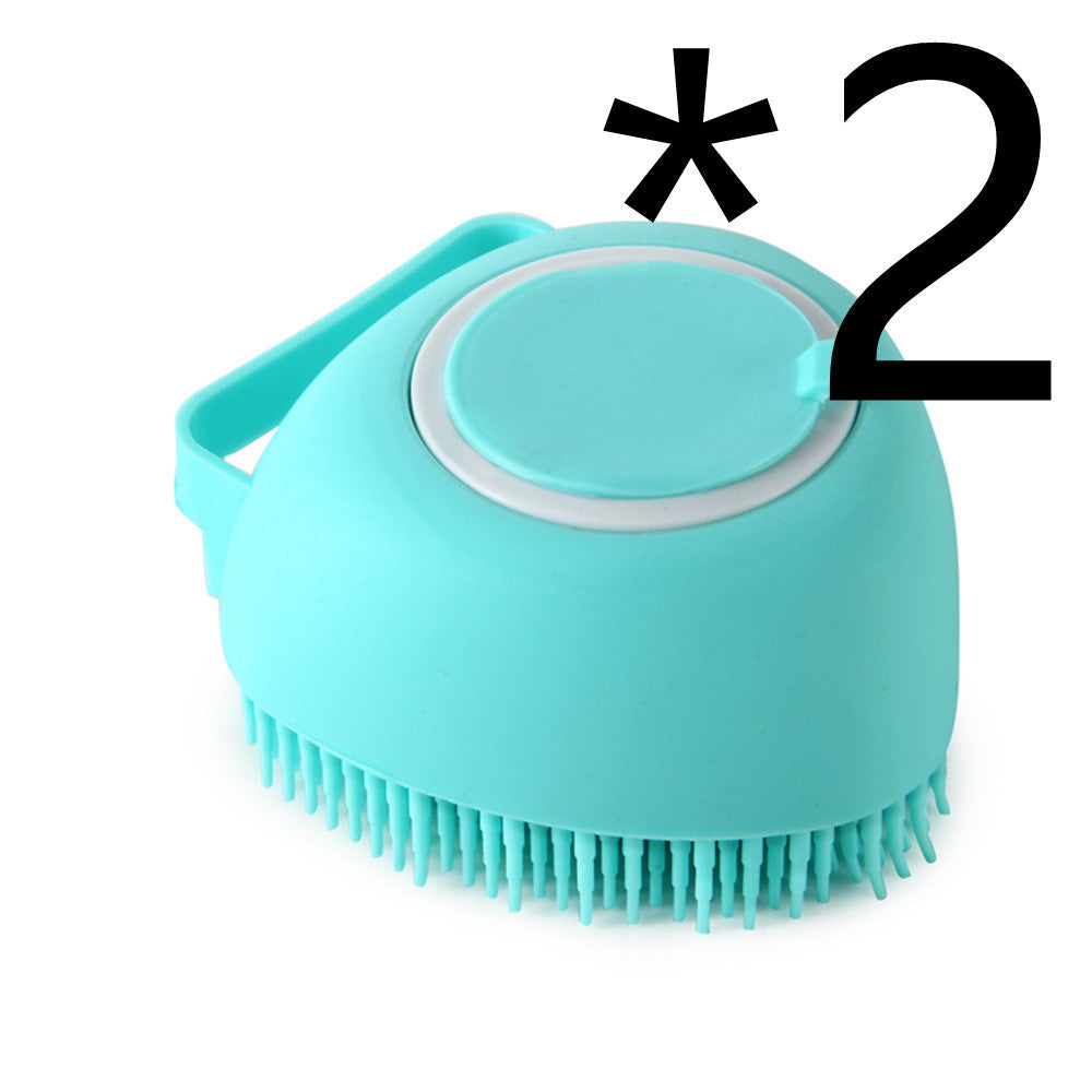 Silicone Bath Massage Comb Brush