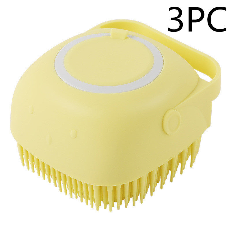 Silicone Bath Massage Comb Brush