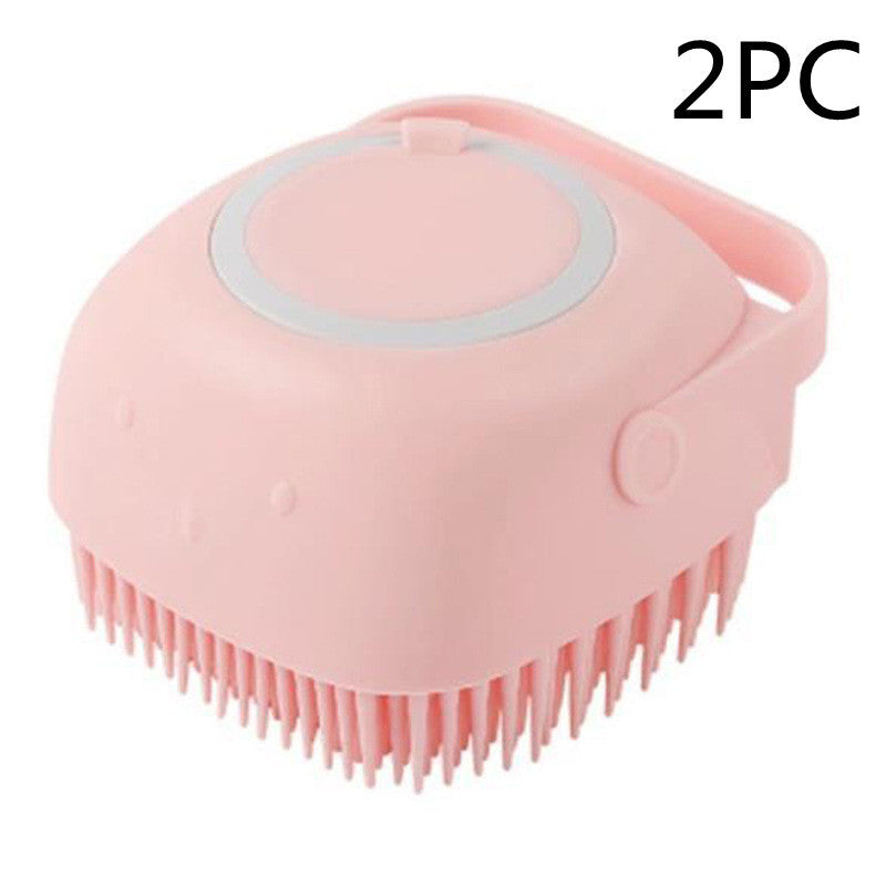 Silicone Bath Massage Comb Brush