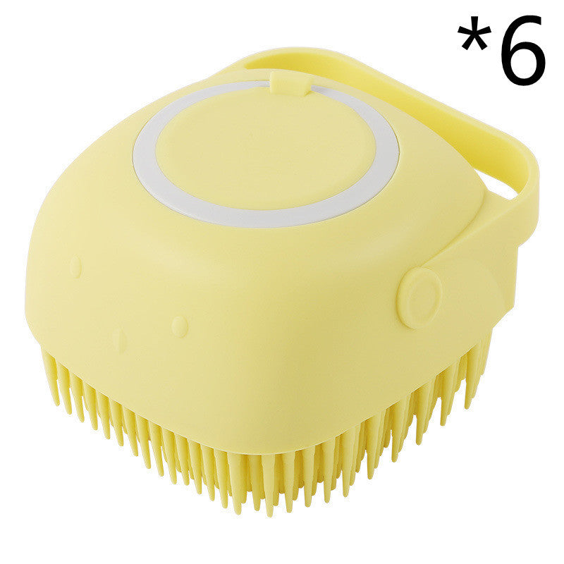 Silicone Bath Massage Comb Brush