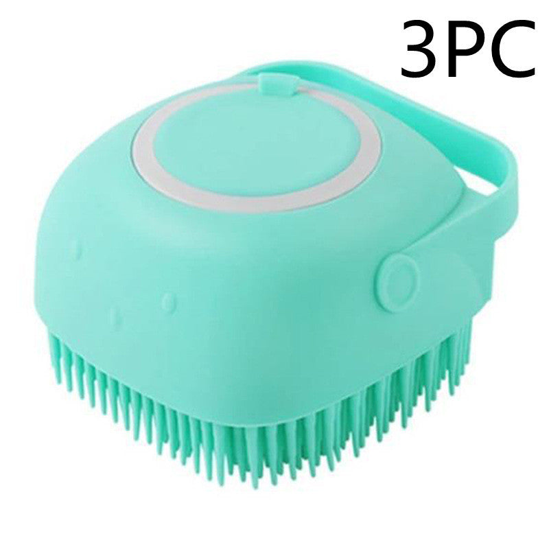 Silicone Bath Massage Comb Brush