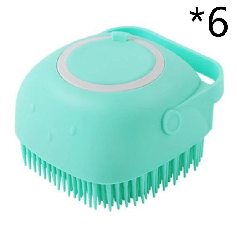 Silicone Bath Massage Comb Brush