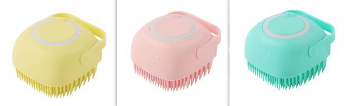 Silicone Bath Massage Comb Brush