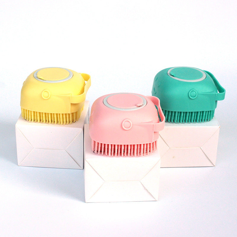 Silicone Bath Massage Comb Brush